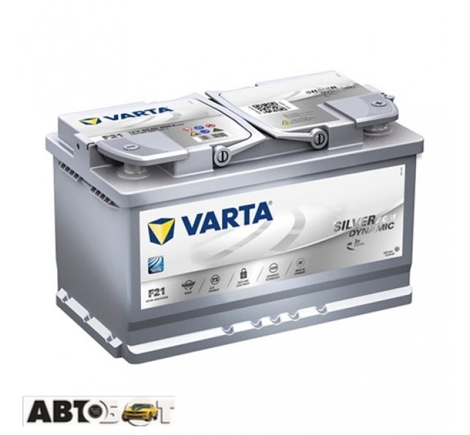 Автомобильный аккумулятор VARTA 6СТ-80 Silver Dynamic AGM (F21), цена: 10 574 грн.
