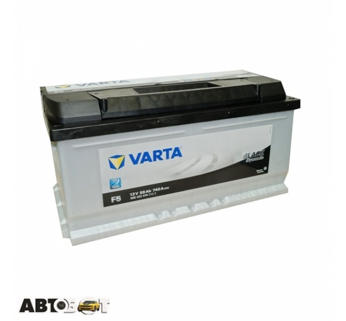 Автомобільний акумулятор VARTA 6СТ-88 Black Dynamic (F5) (5884030743122), ціна: 6 004 грн.