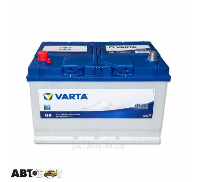 Автомобильный аккумулятор VARTA 6СТ-95 BLUE dynamic (G8), цена: 6 502 грн.