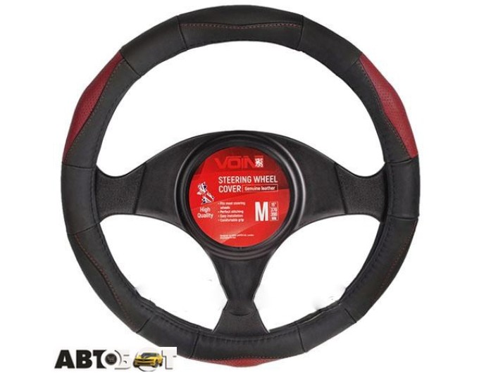 Чохол на кермо Vitol VLOD-L285 BK/RD L (25), ціна: 665 грн.