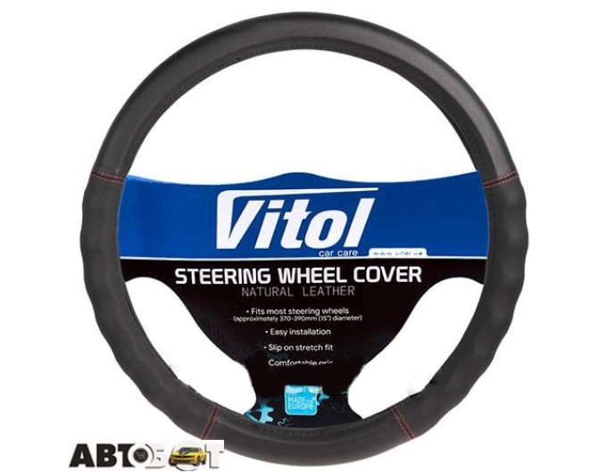 Чохол на кермо Vitol VLU-1909339 BK L (25), ціна: 313 грн.