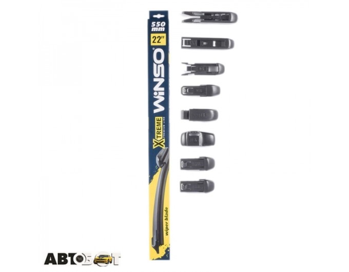 Дворник бескаркасный Winso X-Treme 113550 550мм, цена: 373 грн.
