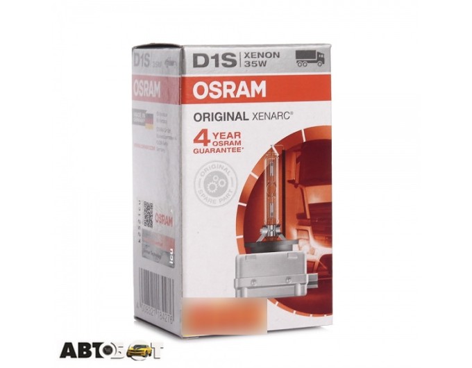 Ксенонова лампа Osram Xenarc Original D1S 85V 66140-FS (1 шт.), ціна: 3 015 грн.