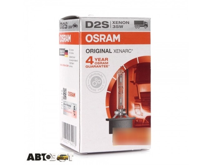 Ксенонова лампа Osram Xenarc Original D2S 85V 66240-FS (1 шт.), ціна: 2 047 грн.