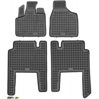 Резиновые коврики в салон REZAW-PLAST CHRYSLER VOYAGER V 5 seats, 2006-... / RP 203701A