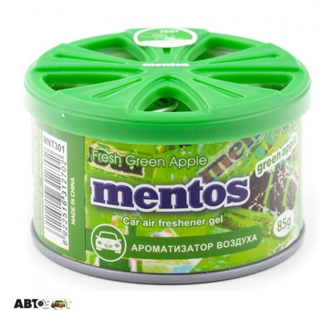 Ароматизатор MENTOS MNT301 зеленое яблоко 106662 85г, цена: 74 грн.