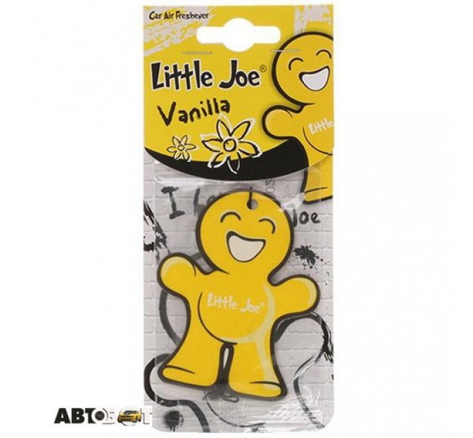 Ароматизатор Little Joe VANILLA Yellow 108662 LJP001, ціна: 49 грн.