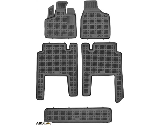 Резиновые коврики в салон REZAW-PLAST CHRYSLER Voyager V 7 seats, 2006-... / RP 203701, цена: 4 022 грн.