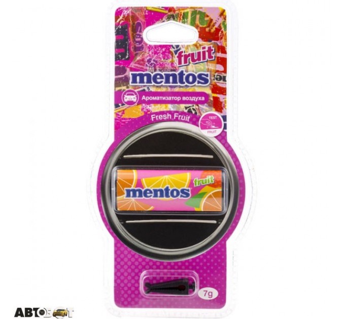 Ароматизатор MENTOS MNT503 фрукти 106674 7г, ціна: 65 грн.