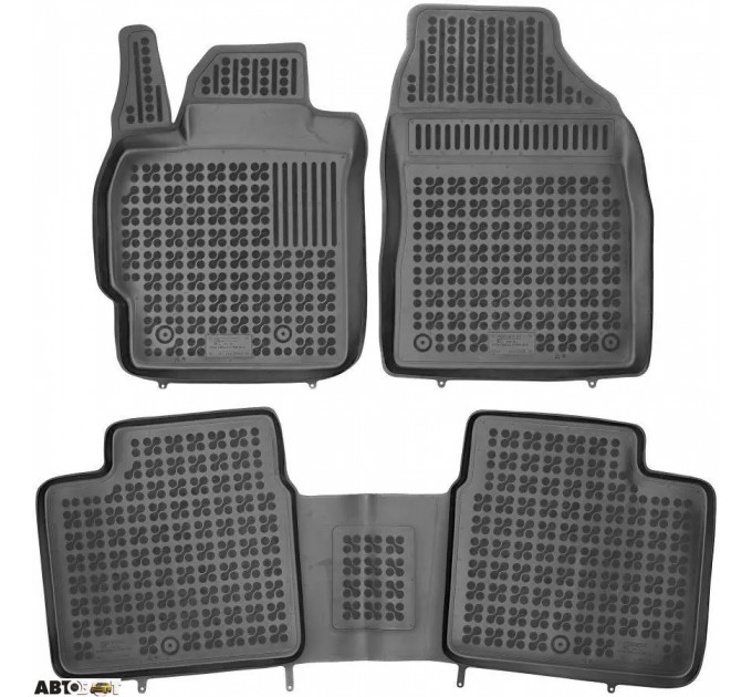 Гумові килимки в салон REZAW-PLAST TOYOTA Corolla XI 2013- RP 201426, ціна: 1 942 грн.