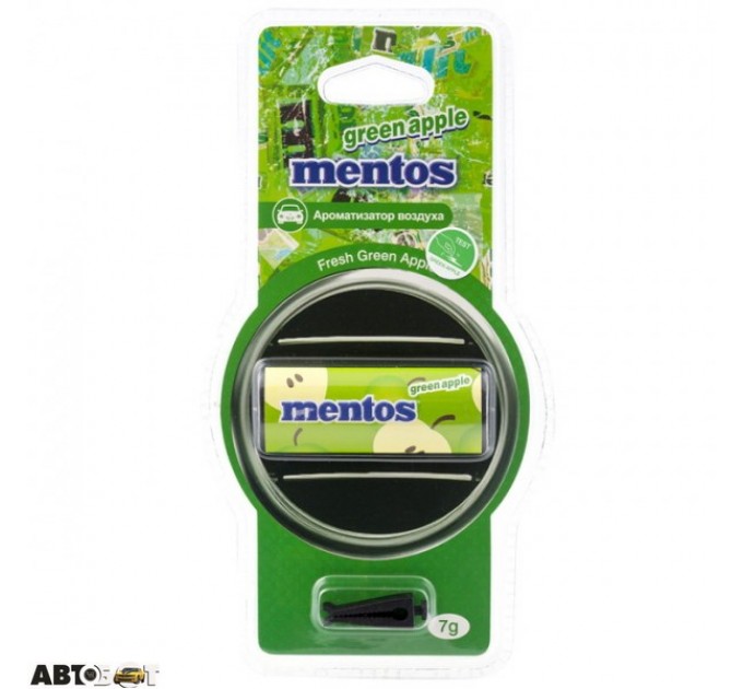 Ароматизатор MENTOS MNT501 зеленое яблоко 106672 7г, цена: 83 грн.