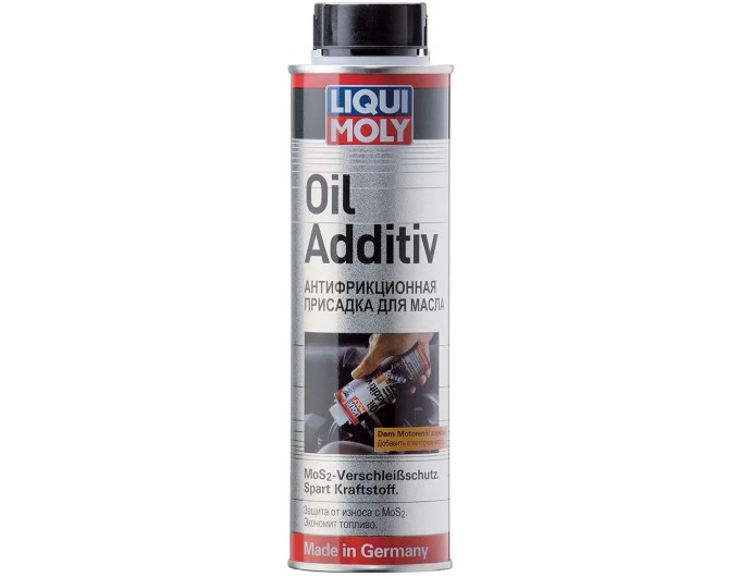 Антифрикційна присадка в оливу з MoS2 Liqui Moly Oil Additiv LIM8342 , 0.3л, ціна: 767 грн.