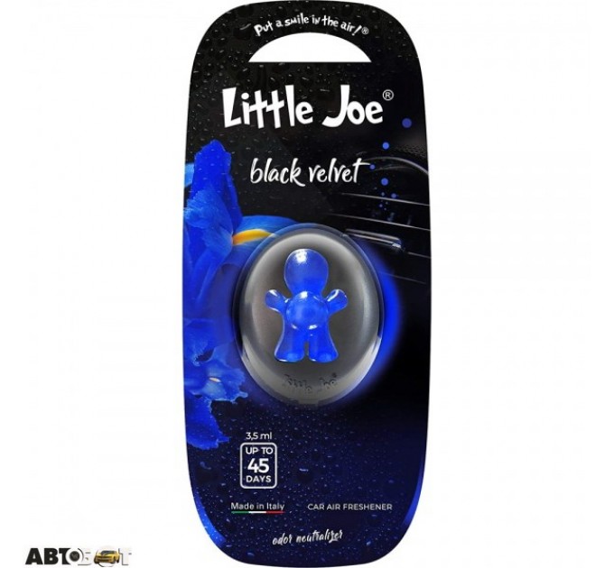 Ароматизатор Little Joe Membrane BLACK VELVET Blue 108660 LJMEM06 3.5мл, цена: 148 грн.