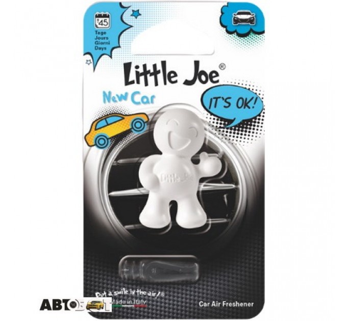 Ароматизатор Little Joe ОК FUNKY NEW CAR WHITE 108638 LJOK02N, цена: 115 грн.