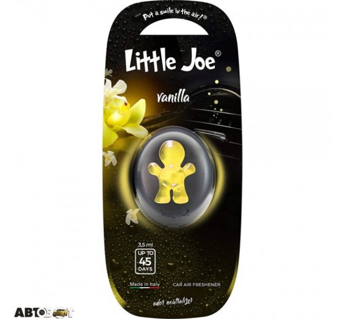 Ароматизатор Little Joe Membrane VANILLA Yellow 108655 LJMEM01 3.5мл, цена: 148 грн.