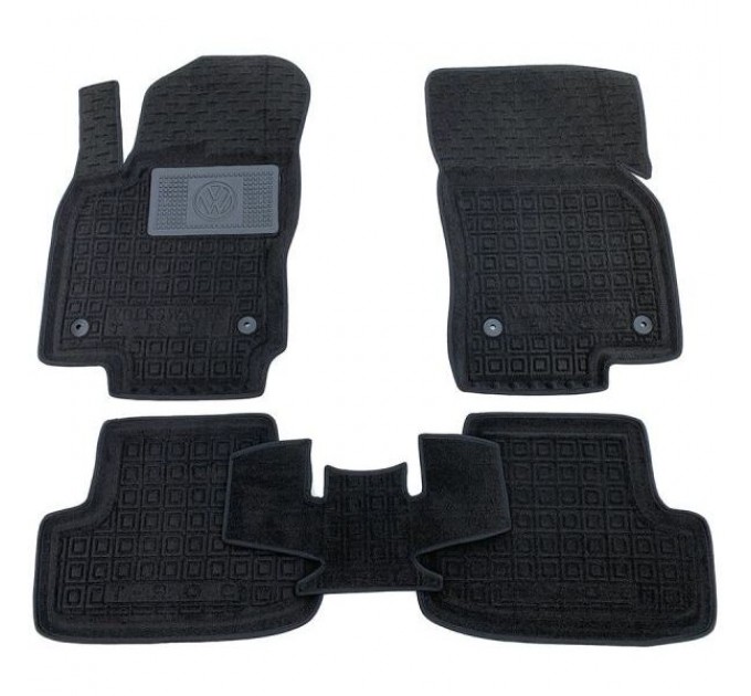 Гібридні килимки в салон Volkswagen T-Roc 2017- (AVTO-Gumm), ціна: 1 974 грн.