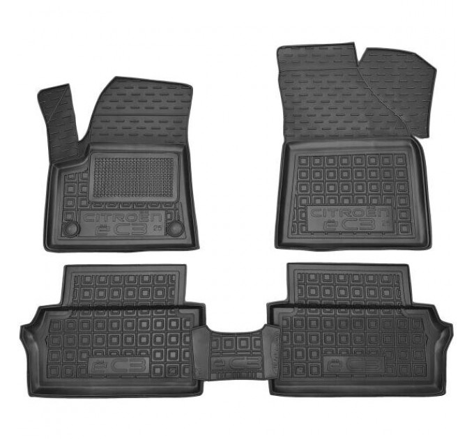 Автомобильные коврики в салон Citroen e-C3 2025- Electro (AVTO-Gumm), цена: 1 652 грн.