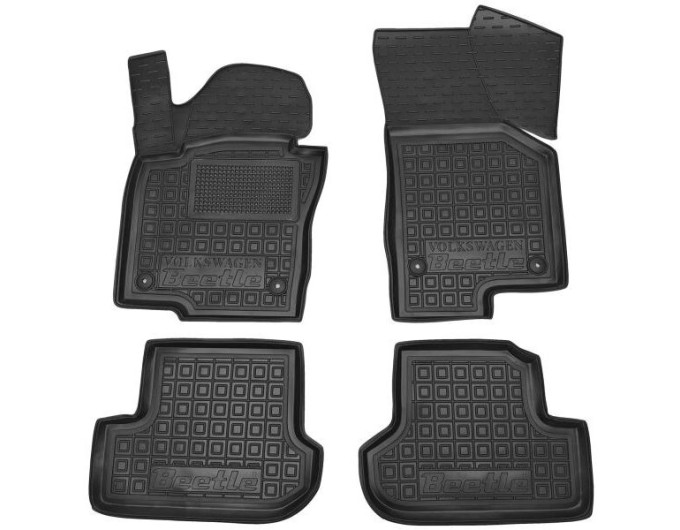 Автомобільні килимки в салон Volkswagen Beetle 2011-2019 (AVTO-Gumm), ціна: 1 716 грн.