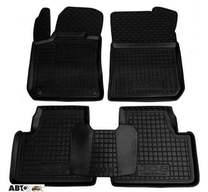 Автомобильные коврики в салон Peugeot 308 2014- Universal (Avto-Gumm), цена: 1 560 грн.