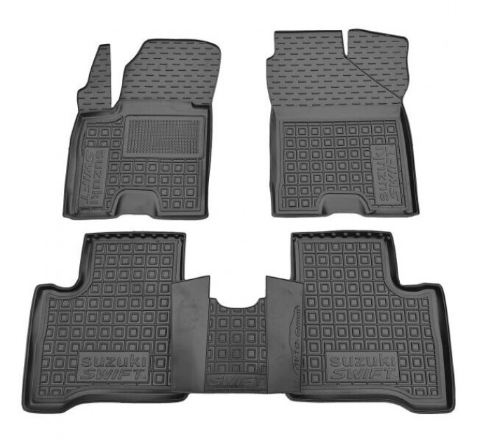 Автомобільні килимки в салон Suzuki Swift 2024- hybrid (AVTO-Gumm), ціна: 1 652 грн.