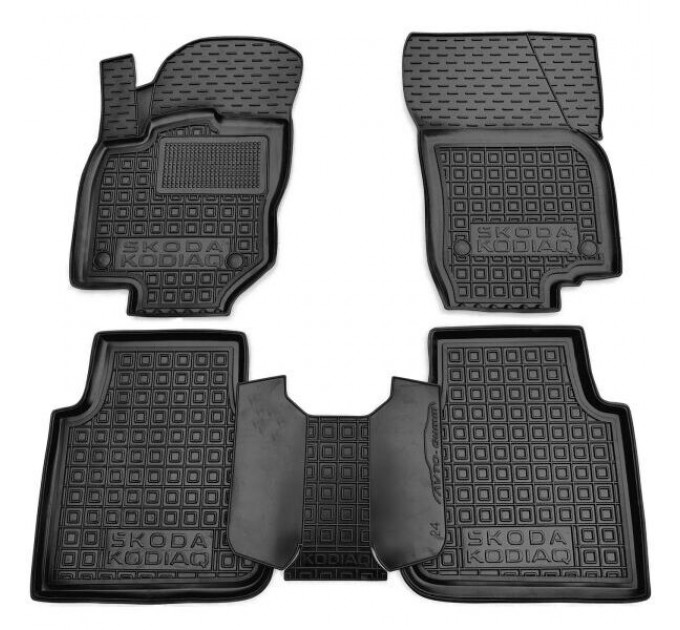 Автомобільні килимки в салон Skoda Kodiaq 2024- (AVTO-Gumm), ціна: 1 652 грн.