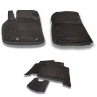 Гібридні килимки в салон Renault Zoe 2013-2018 (AVTO-Gumm)