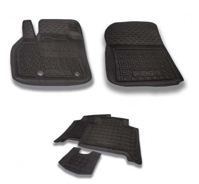Гібридні килимки в салон Renault Zoe 2013-2018 (AVTO-Gumm), ціна: 1 974 грн.
