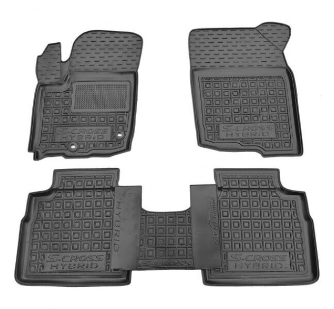 Автомобільні килимки в салон Suzuki S-Cross 2024- MHEV (AVTO-Gumm), ціна: 1 652 грн.