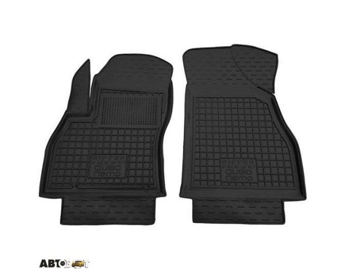 Передні килимки в автомобіль Fiat Qubo/Fiorino 08-/Citroen Nemo 07-/Peugeot Bipper 08- (Avto-Gumm), ціна: 977 грн.