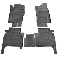 Автомобільні килимки в салон Nissan Navara Double Cab 2010- (AVTO-Gumm)