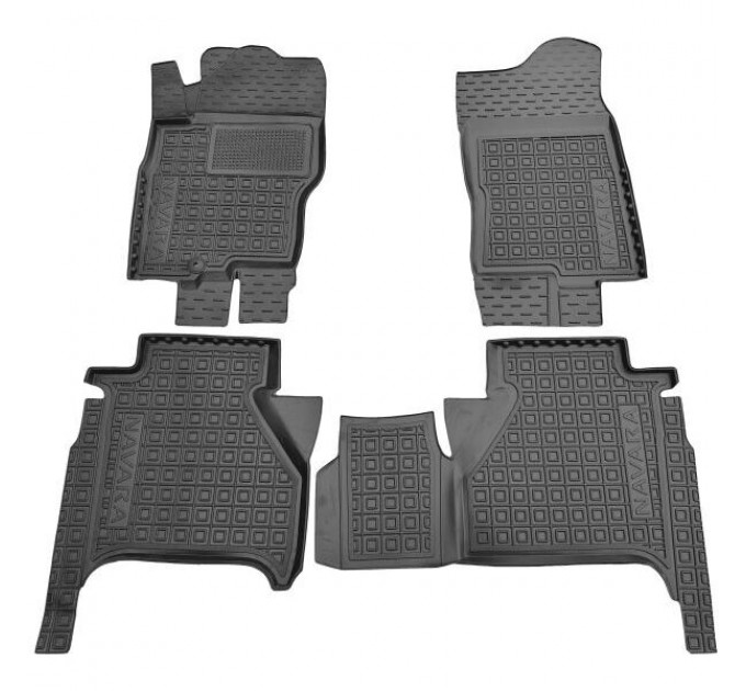 Автомобільні килимки в салон Nissan Navara Double Cab 2010- (AVTO-Gumm), ціна: 1 652 грн.