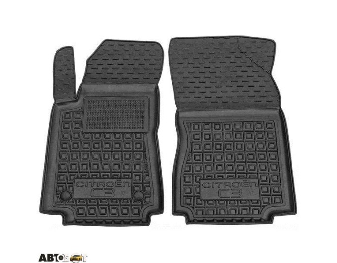 Передние коврики в автомобиль Citroen C3 2017- (Avto-Gumm), цена: 977 грн.