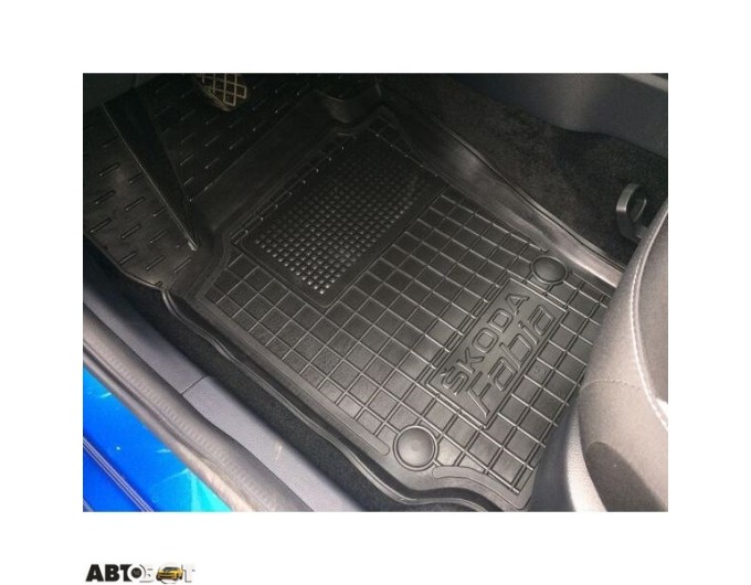 Водительский коврик в салон Skoda Fabia 3 2015- (Avto-Gumm), цена: 536 грн.