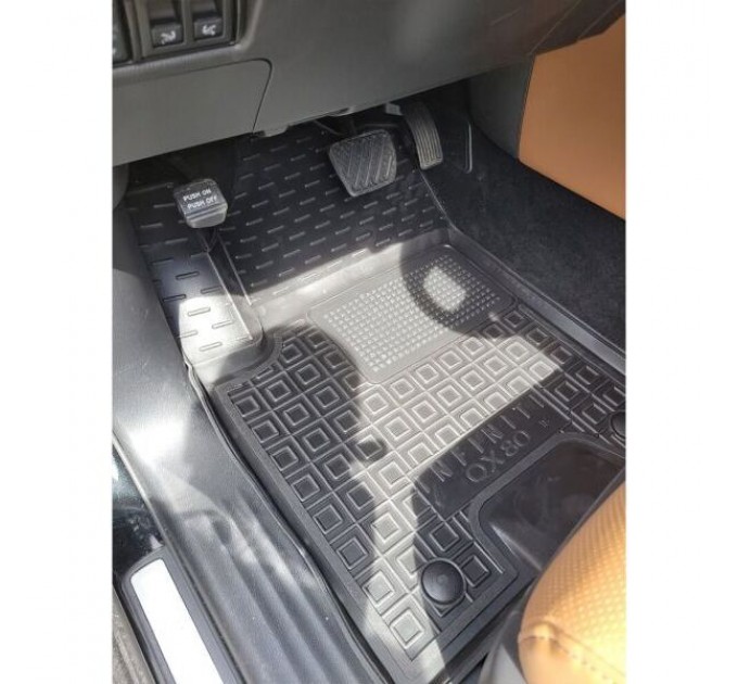 Автомобільні килимки в салон Infiniti QX80 2018- 7 мест (AVTO-Gumm), ціна: 2 533 грн.