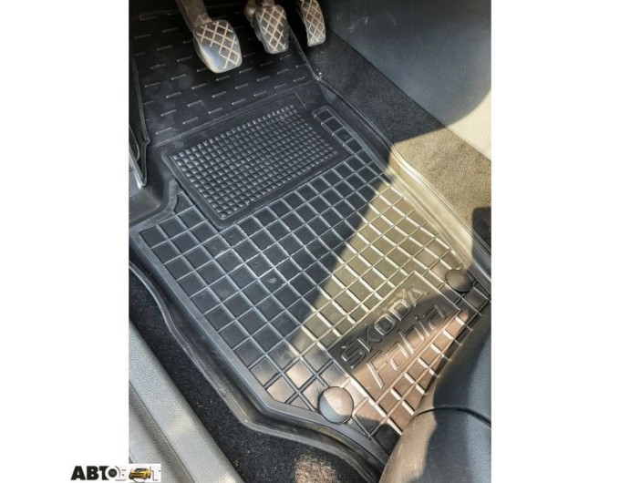 Водійський килимок в салон Skoda Fabia 2 2007- (Avto-Gumm), ціна: 536 грн.