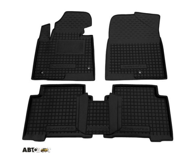 Автомобільні килимки в салон Hyundai Santa Fe (DM) 2012- (Avto-Gumm), ціна: 1 716 грн.