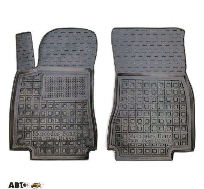 Передні килимки в автомобіль Mercedes GLB (X247) 2020- (AVTO-Gumm), ціна: 734 грн.