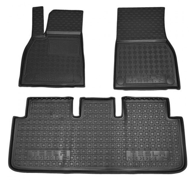 Автомобильные коврики в салон Tesla Model S 2021- (AVTO-Gumm), цена: 1 652 грн.