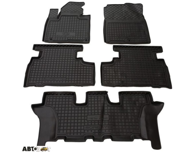 Автомобильные коврики в салон Kia Sorento 2015- (7 мест) (Avto-Gumm), цена: 2 608 грн.