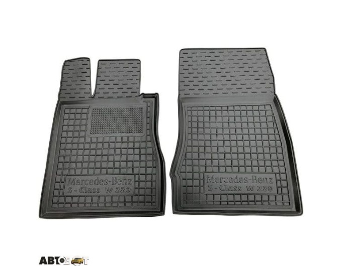 Передние коврики в автомобиль Mercedes S (W220) 1998-2005 (Avto-Gumm), цена: 977 грн.