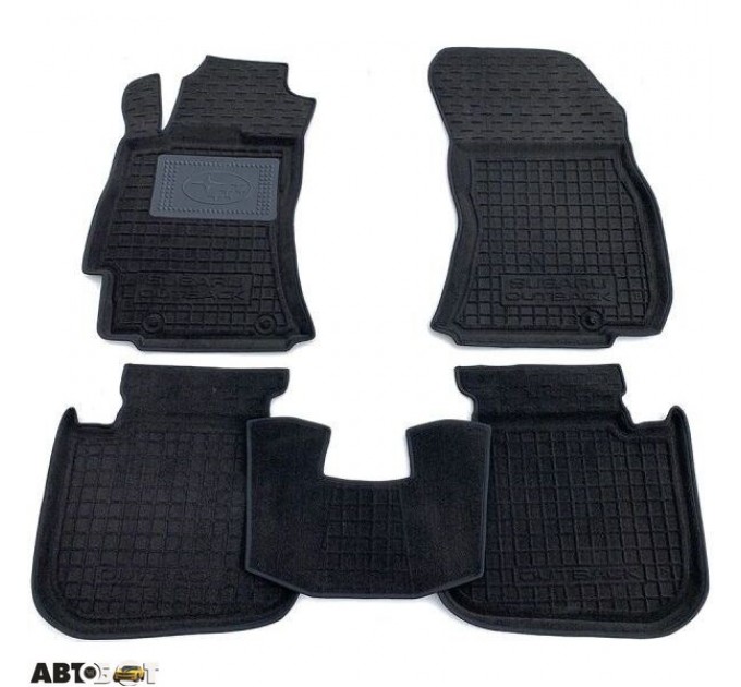 Гібридні килимки в салон Subaru Outback/Legacy 2010- (AVTO-Gumm), ціна: 1 931 грн.