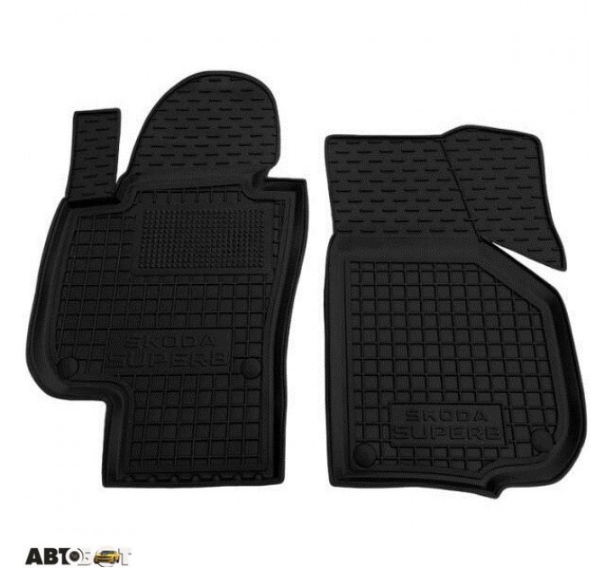 Передні килимки в автомобіль Skoda SuperB 2008-2014 (Avto-Gumm), ціна: 883 грн.