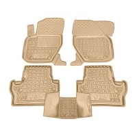 Автомобильные коврики в салон Volvo V60 2013- бежевые (AVTO-Gumm) Автомобильные коврики в салон Volvo V60 2013- бежевые (AVTO-Gumm)