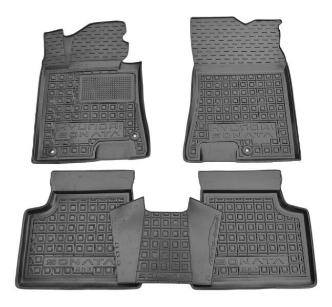 Автомобільні килимки в салон Hyundai Sonata 2023- (AVTO-Gumm), ціна: 1 652 грн.