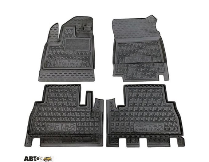 Автомобільні килимки в салон Peugeot Rifter 19-/Citroen Berlingo 19- TOP (Avto-Gumm), ціна: 1 716 грн.