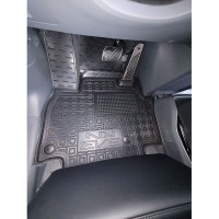 Автомобільні килимки в салон Kia EV9 2024- 6 мест (AVTO-Gumm)