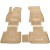 Автомобільні килимки в салон Audi e-Tron 2020- бежеві (AVTO-Gumm)