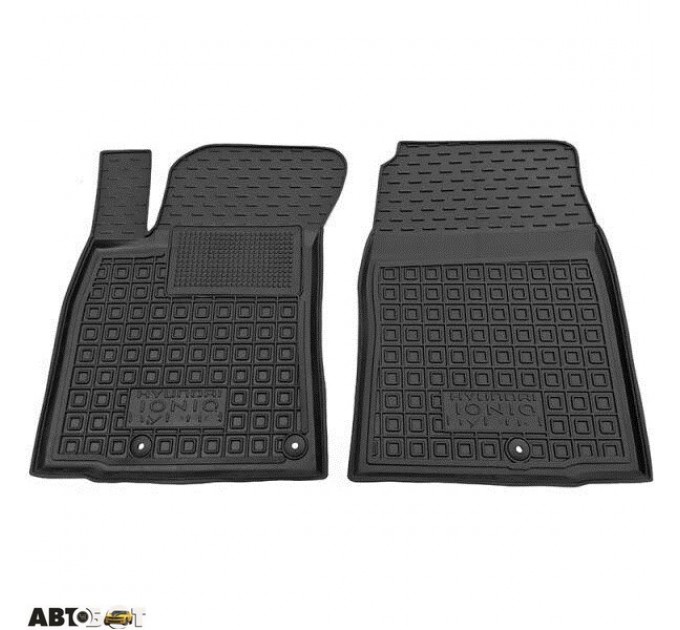 Передние коврики в автомобиль Hyundai IONIQ hybrid 2017- (Avto-Gumm), цена: 858 грн.