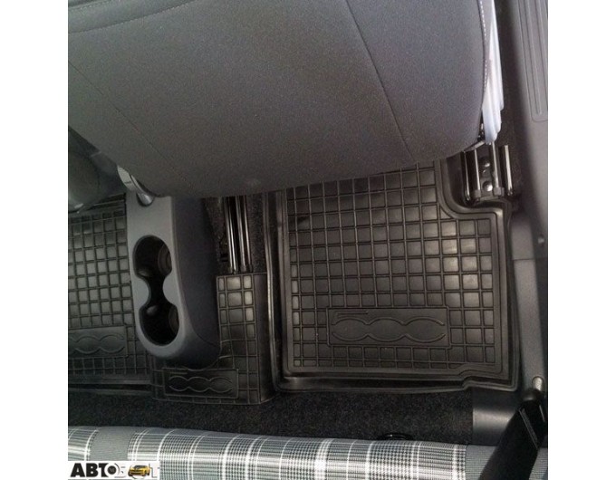 Автомобільні килимки в салон Fiat 500 2007- (Avto-Gumm), ціна: 1 716 грн.