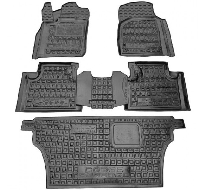 Автомобільні килимки в салон Dodge Durango 3 2010- (7 мест) (AVTO-Gumm), ціна: 2 533 грн.